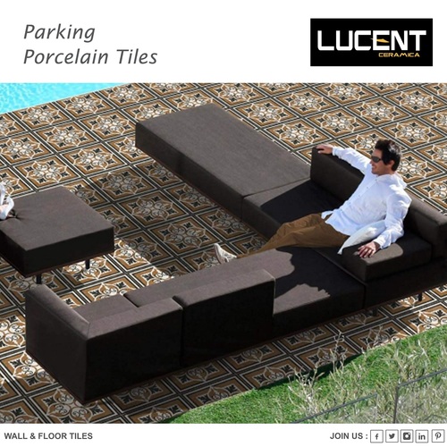 Multi Color Parking Vitrified Tiles