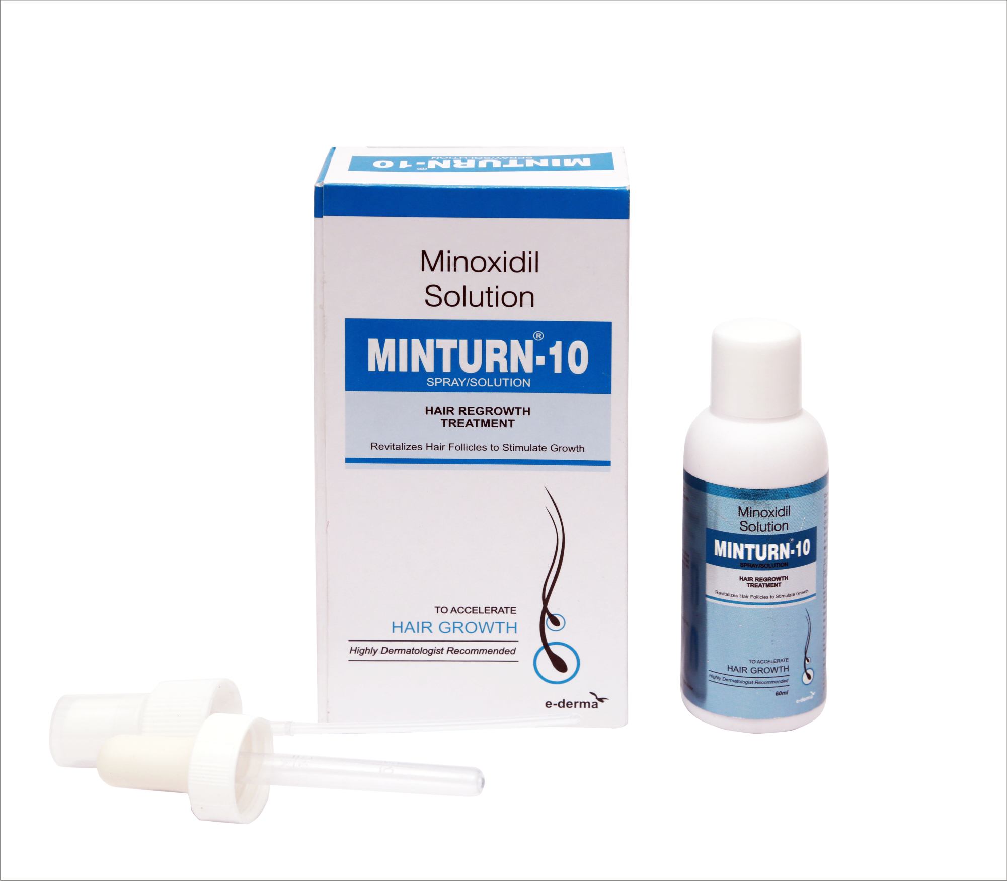 Minoxidil Lotion - Minoxidil 2/5/10% Composition 60ml Pack Size Brown Oil Form For Female & Male Pattern Baldness With 2-3 Years Shelf Life