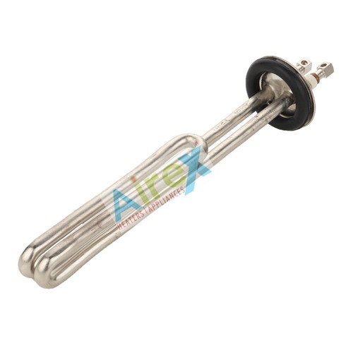 Airex Cup Type Geyser Heating Element - Copper, 10"x2", 220V, 1000W/1500W/2000W | Lightweight, Integrated Thermostat Pocket, Warranty Against Manufacturer Defects