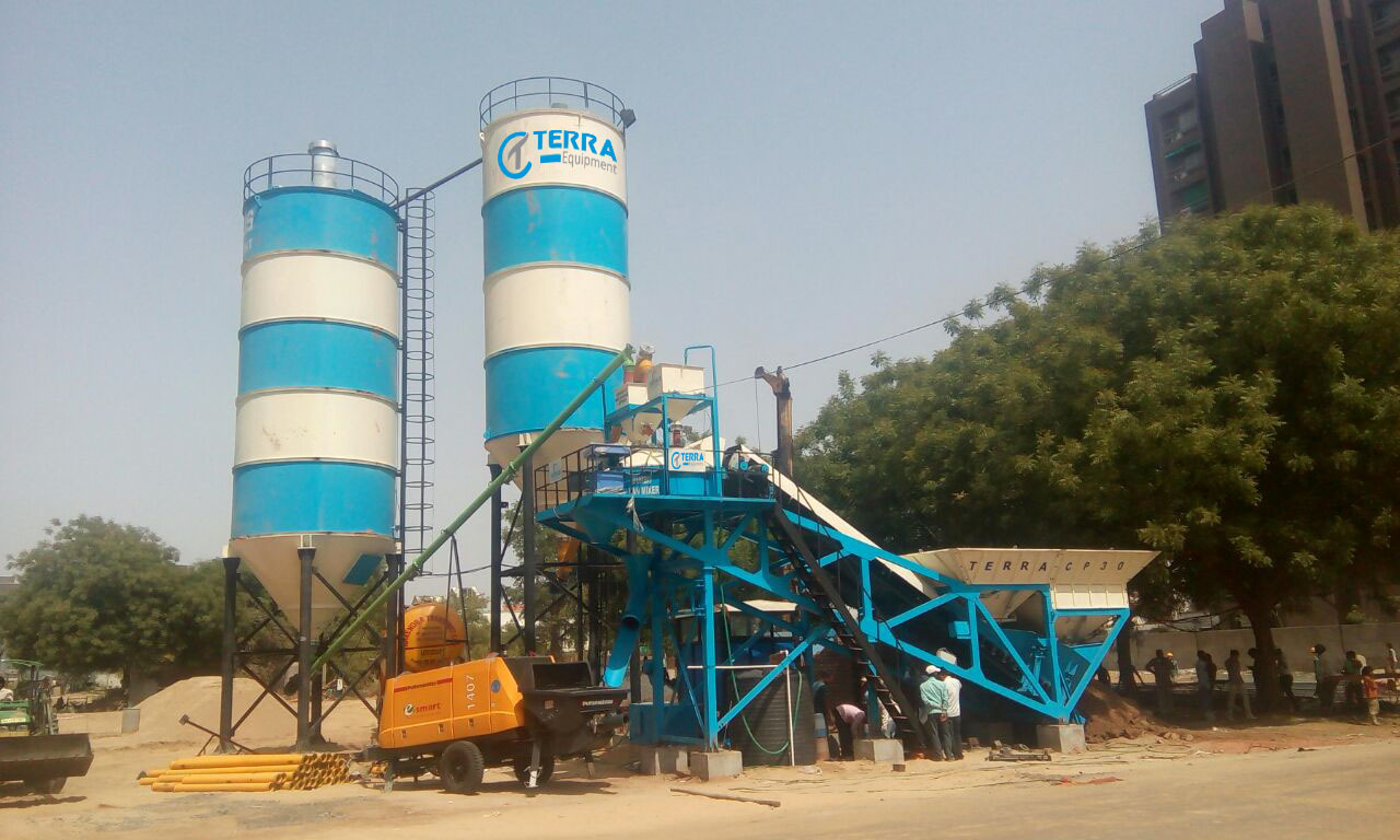 Good Quality Compact Concrete Batching Plant Tsc Series