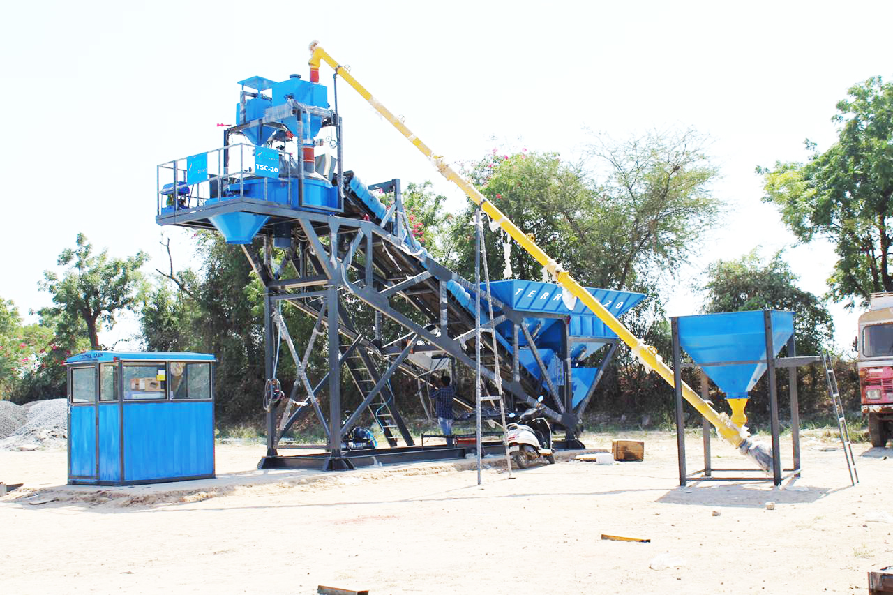 Good Quality Compact Concrete Batching Plant Tsc Series