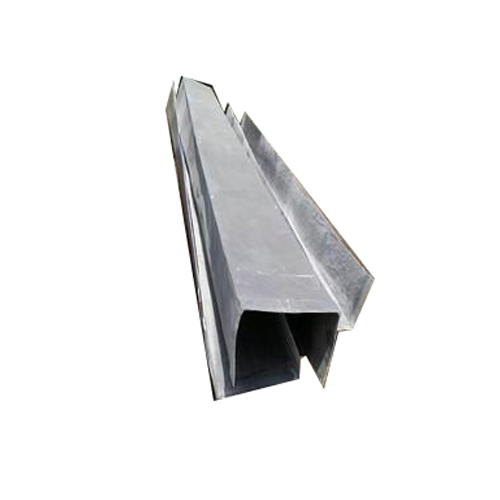 Frp Rain Water Gutter - FRP Material, Customized Sizes, Gray Color | Versatile Application for Industrial Settings, Cooling Tower Use