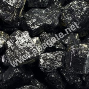 ब्लैक टूमलाइन रफ स्टोन ग्रेड: एएए