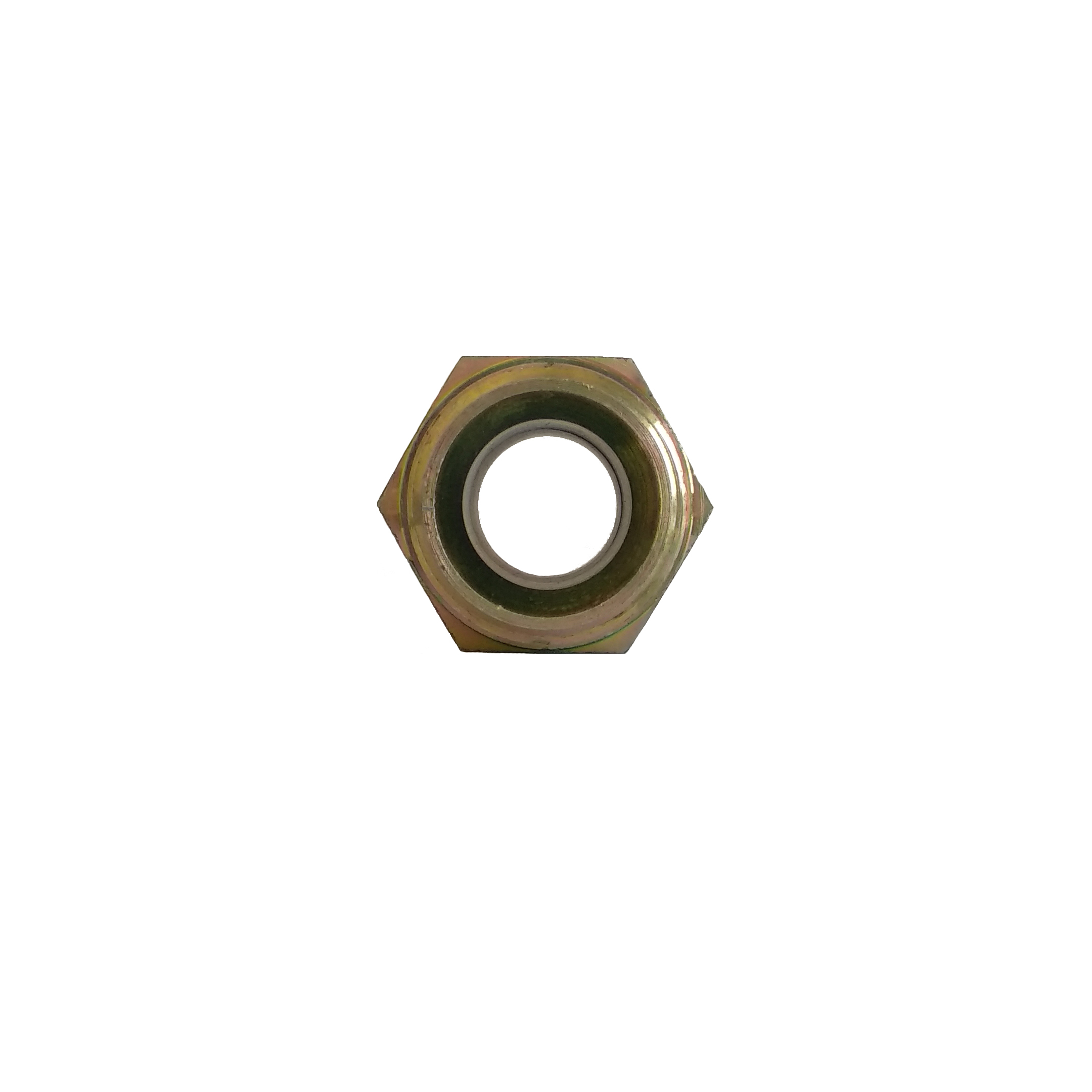 Hydraulic Hex Nipple - Ms, 1" Size, Gold Color | 225 Gm Weight, Industrial Use, Hydraulic Parts