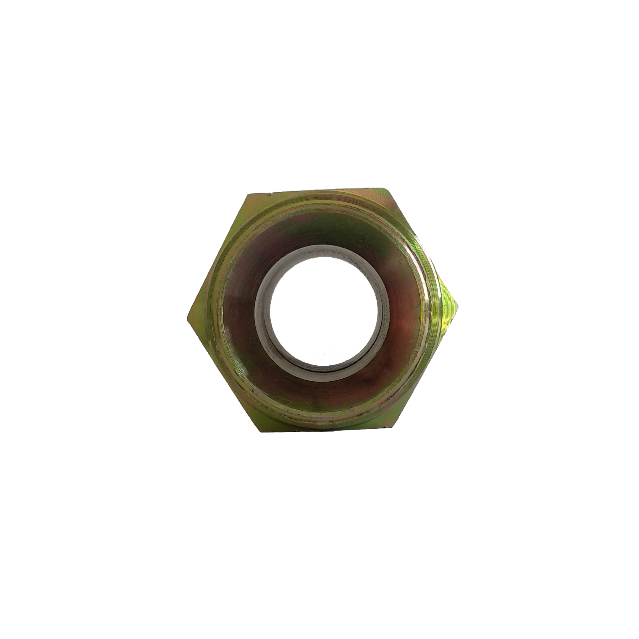 Hydraulic Hex Nipple - Ms Material, Size 1-1/4", Weight 426 Grams | Good Finish, Designed For Machinery Use