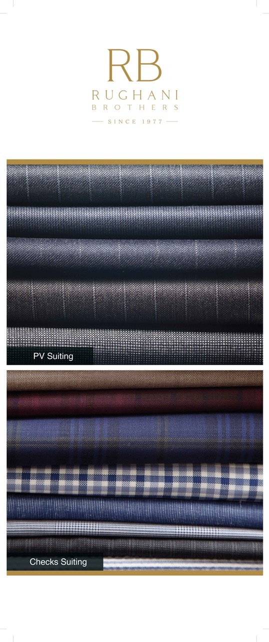 Fibre Dyed /Yarn Dyed Pv Polyester Viscose Blended Suiting Fabric