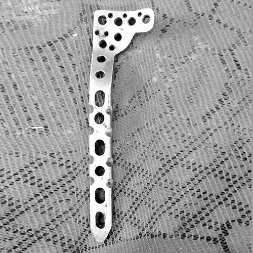 Proximal Tibia LCP Plate - Left or Right, 5 to 12 Hole Configuration | New Stainless Steel or Titanium Material