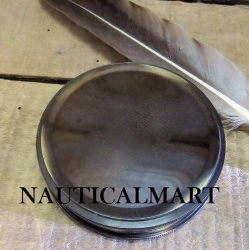 Nautical Nauticalmart Engraved Coast Guard Brass Antique Compass