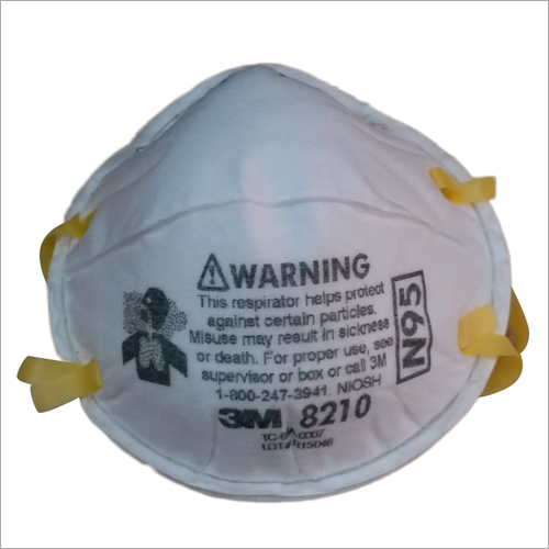 N95 Face Mask - Standard Size, White Color | Adults, Women, Men, Children, Hospital And Clinic Application