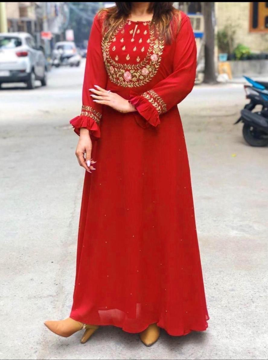 Ladies Fine Embroidery Kurti Bust Size: 40 Centimeter (Cm)
