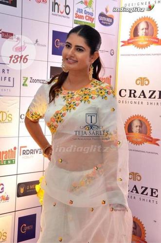 Multi Georgette Chiffon Saree