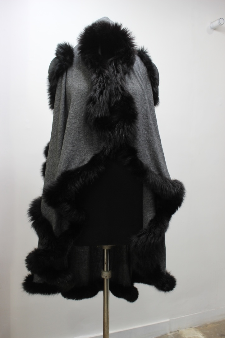 Cashmere Pashmina Fur Shrugs - Color: All Color Possible To Make