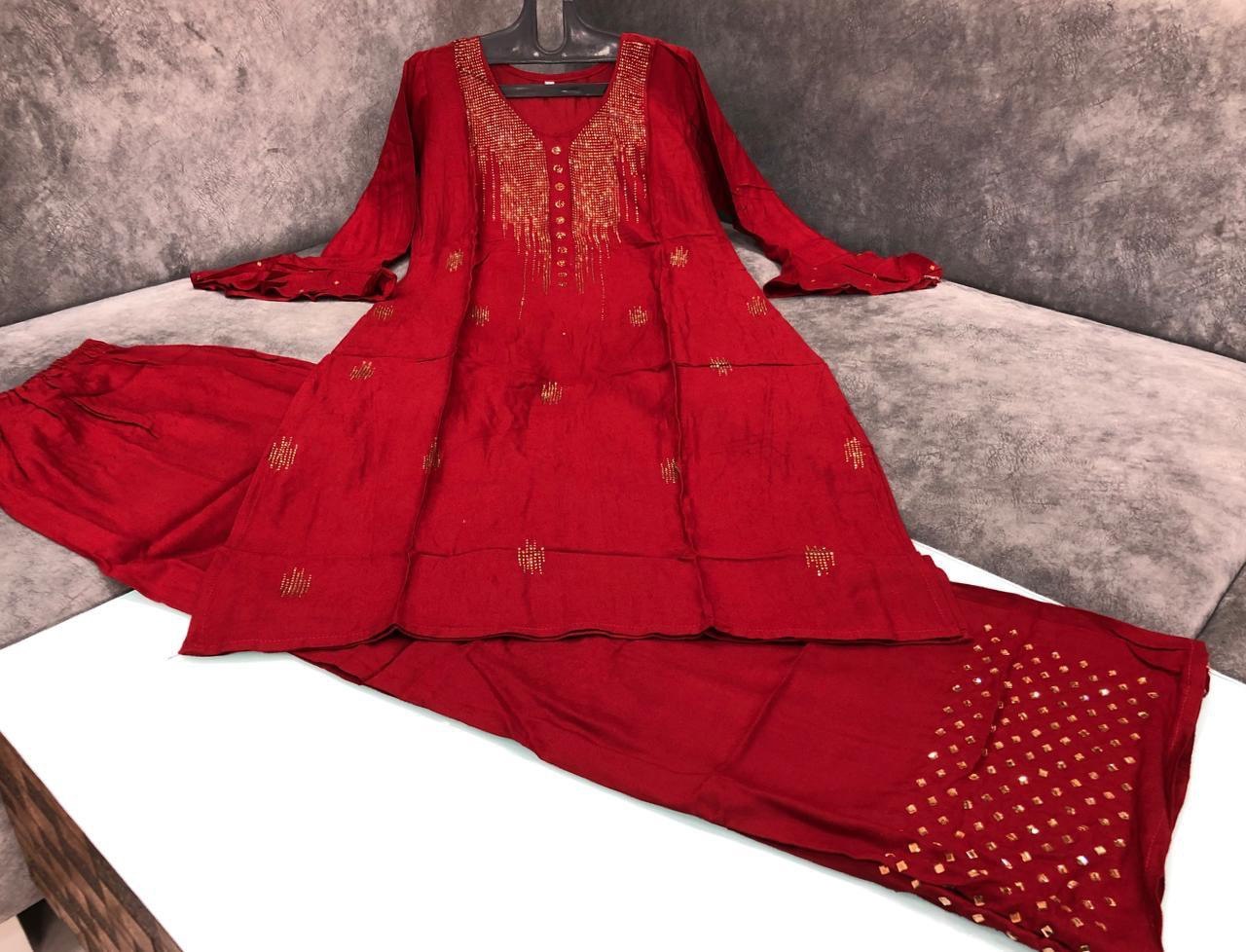 Plazzo Kurti Bust Size: 40 Centimeter (Cm)