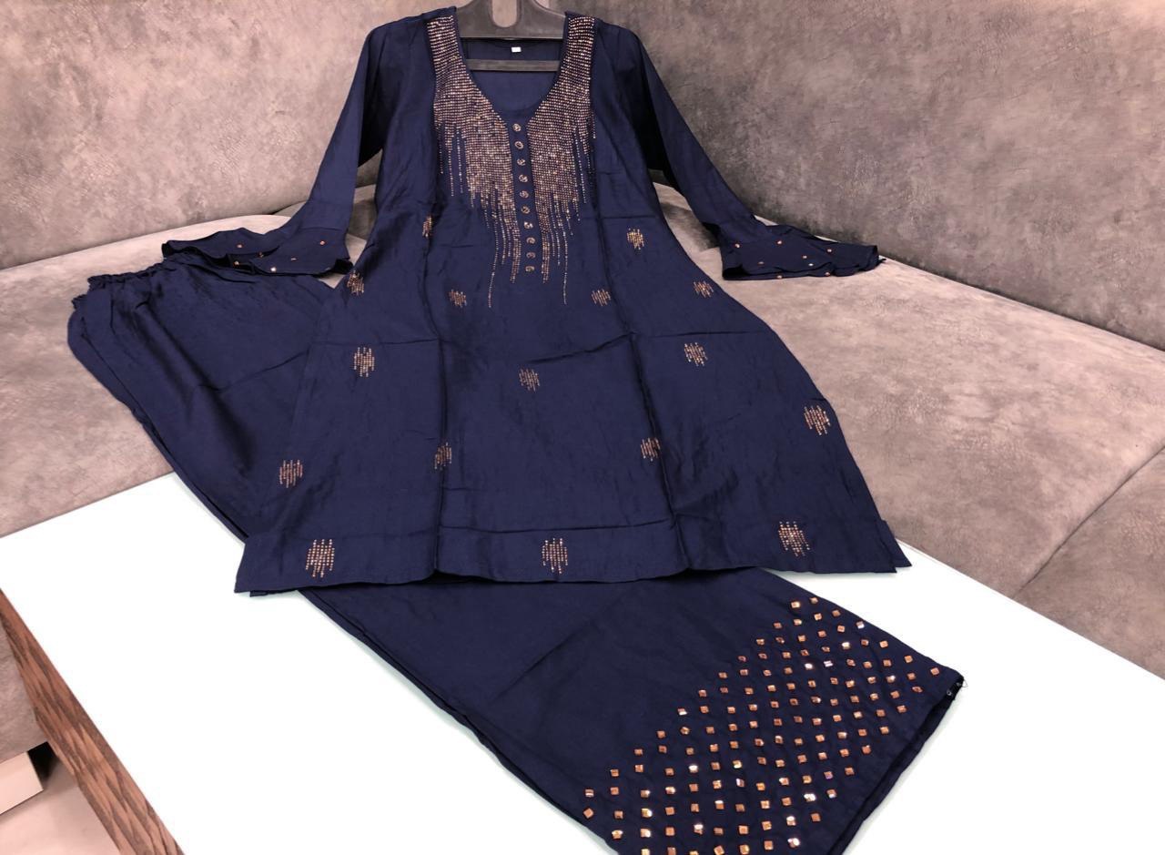 Plazzo Kurti Bust Size: 40 Centimeter (Cm)