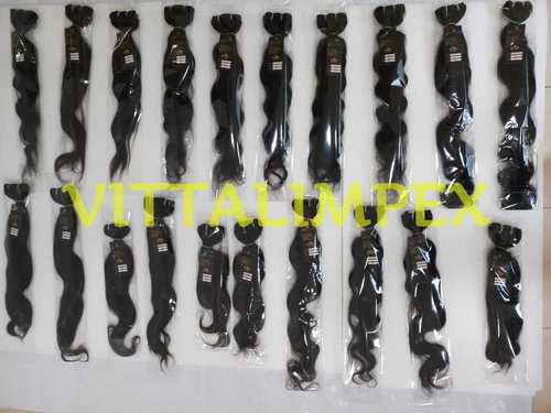 Natural Indian Remy Weft Hair Application: Profesional