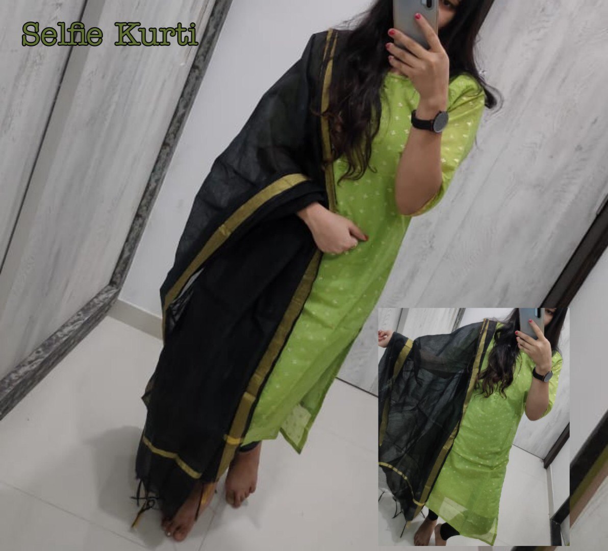 Ladies Trendy Kurti Bust Size: 40 Centimeter (Cm)