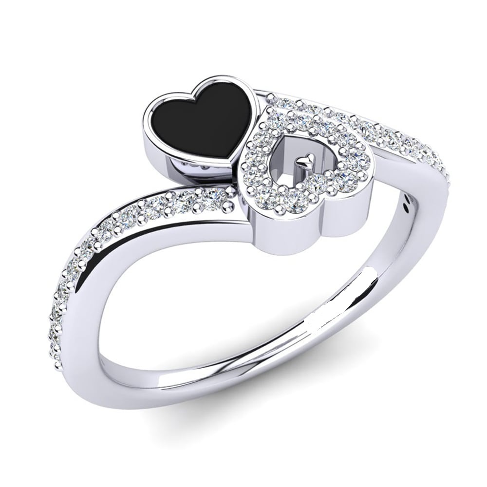 Enamel Jewelry - 92.5 Sterling Silver With Cubic And Swarovski Zirconia | High Polish, Nickel Free Rhodium Plating, All Us Sizes Available, Perfect For Gifts And Special Occasions