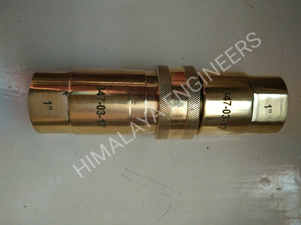 Brass Qrc Coupling Application: Hydraulic/pneumatic