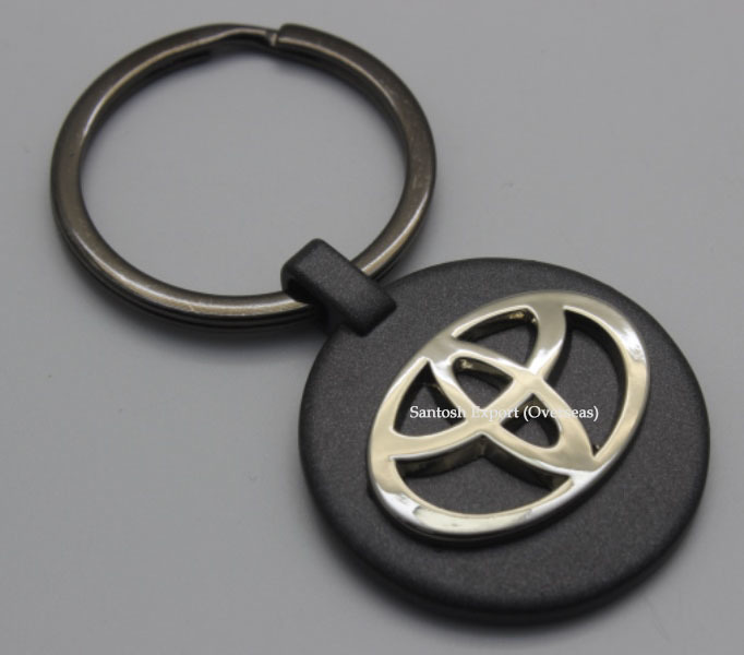 Car Key Chain - Metal With Silver Plating | Professional Gift Item, Moq 5000 Pieces, Oem/odm Available, Direct Shipping Worldwide