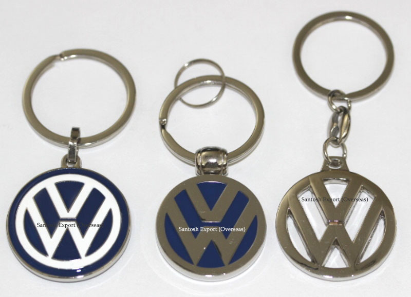 Car Key Chain - Metal With Silver Plating | Professional Gift Item, Moq 5000 Pieces, Oem/odm Available, Direct Shipping Worldwide