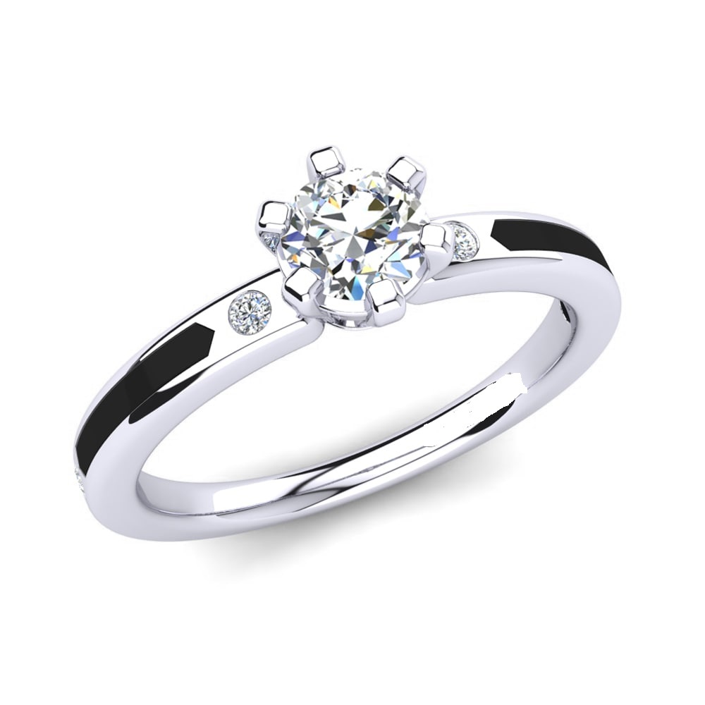 Enamel Jewelry - 92.5 Sterling Silver With Cubic And Swarovski Zirconia | High Polish, Nickel Free Rhodium Plating, All Us Sizes Available, Perfect For Gifts And Special Occasions