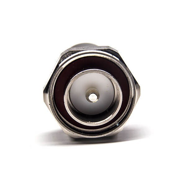 7/16 Clamp Connector Straight Type Nickel Plating For Rg393 Cable