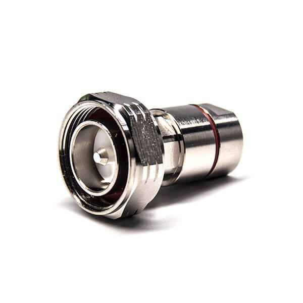 7/16 Clamp Connector Straight Type Nickel Plating For Rg393 Cable