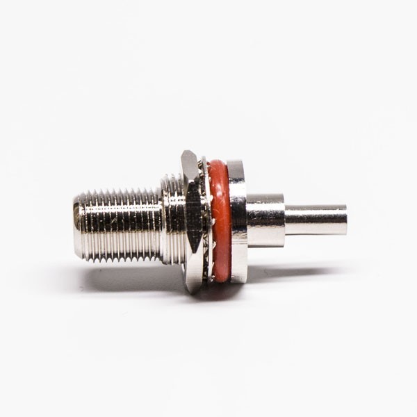 F Connector Female 75 Ohm Straight Crimp