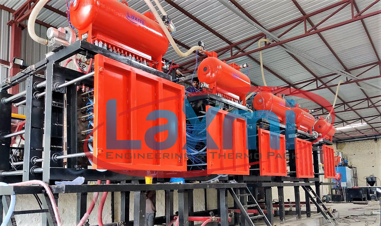 Smoke Grey Automatic Thermocol Shape Moulding Machinery