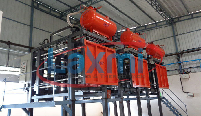 Smoke Grey Automatic Thermocol Shape Moulding Machinery