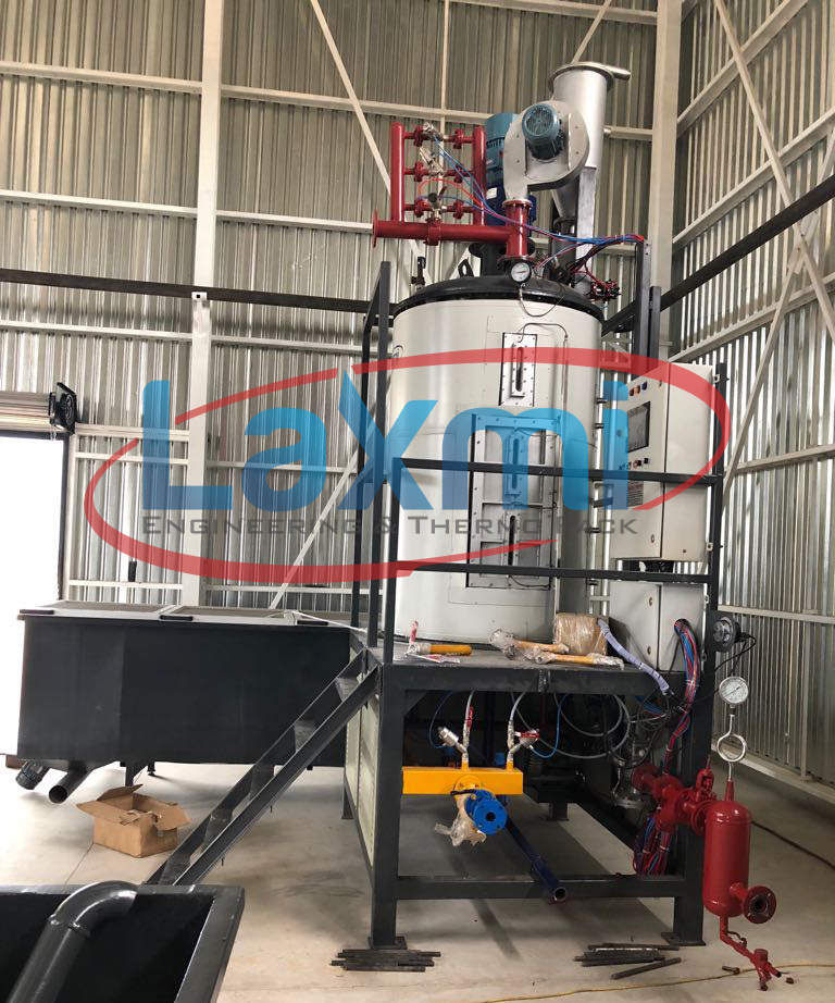 Thermocol Batch Pre Expander - Stainless Steel, 6500x4500x4900mm, Smoke Grey | 600 Kg/hr Capacity, Automatic Operation, 20 Kw Power, Low Power Consumption, 1-year Warranty
