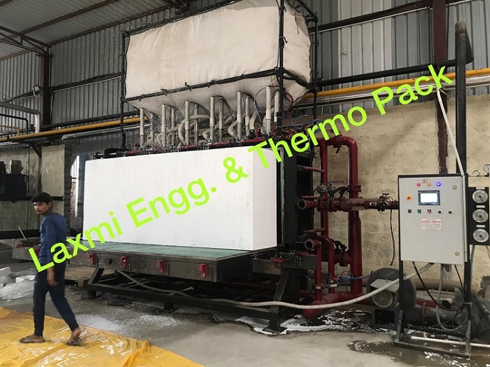 Smoke Grey Automatic Thermocol Block Moulding Machine