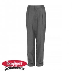 Fibre Dyed School Grey Tropical Suiting Fabric
