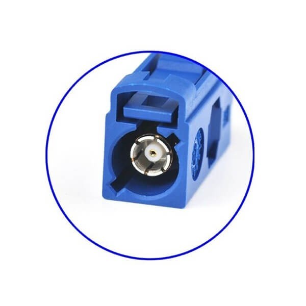 Fakra C Female Blue Crimp Connector