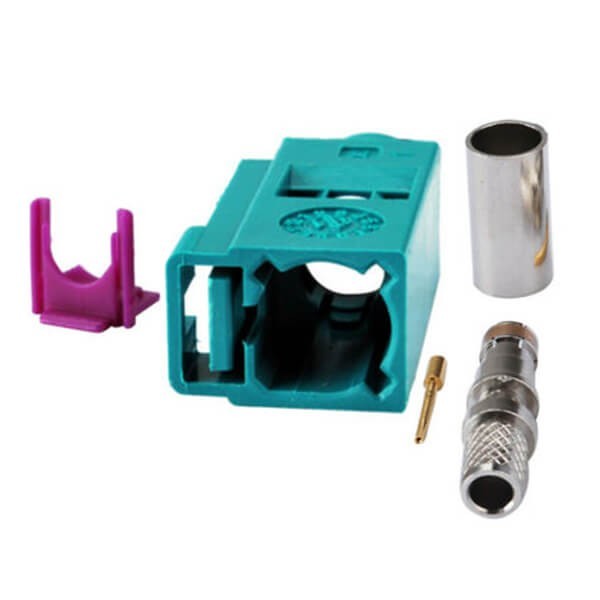 Fakra Connector Types Z Female Crimp Solder