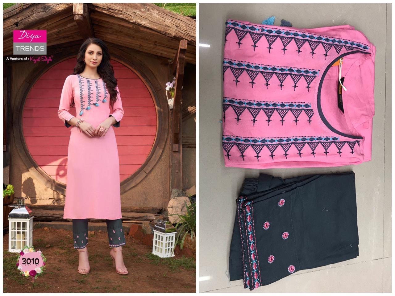 Fancy Kurti With Shrug, Plazzo Pant Pair - Rayon Cotton Flex, Sizes L-xxl | Multi-color, Trendy Design, Anti-wrinkle, Breathable, Washable