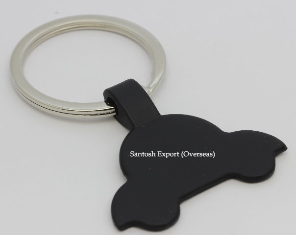 Car Key Chain - Metal With Silver Plating | Professional Gift Item, Moq 5000 Pieces, Oem/odm Available, Direct Shipping Worldwide