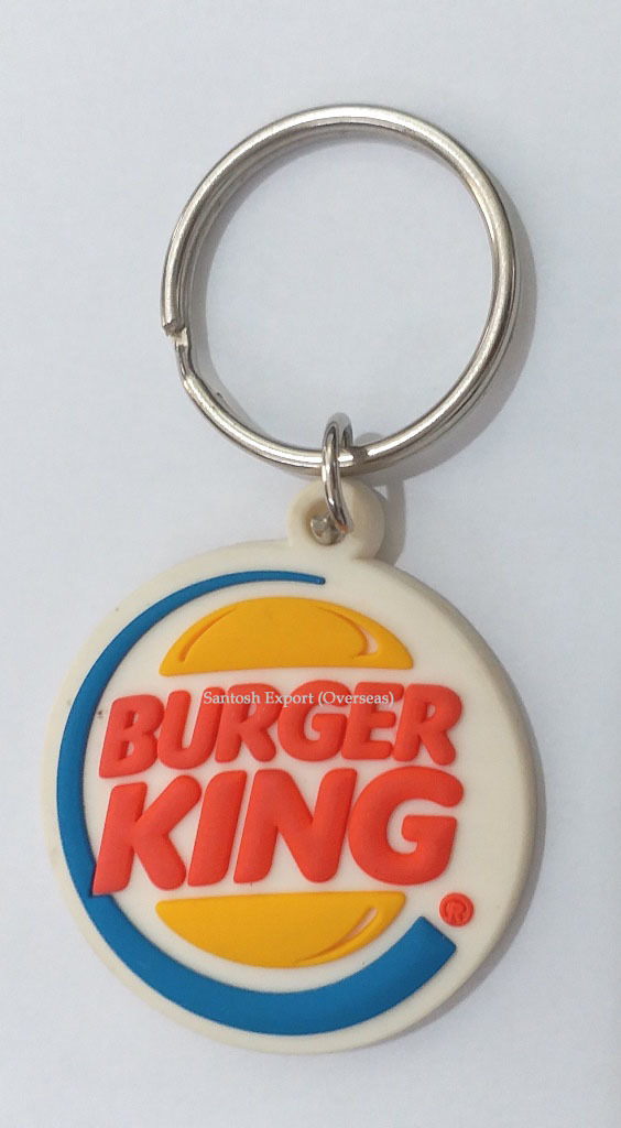 Rubber Key Chain Soft Liquid Pvc, 20-45 Mm Size, Up To 12