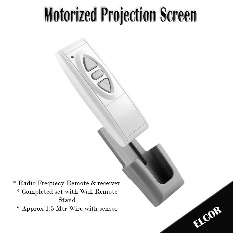 Motorized Projection Screen - Brightness: 1 Cd/m Sq