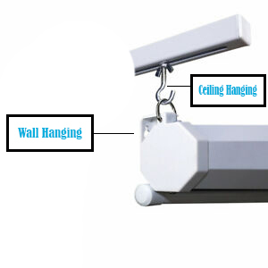 Motorized Projection Screen - Brightness: 1 Cd/m Sq