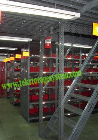 Iron Slotted Angle Mezzanine Floor