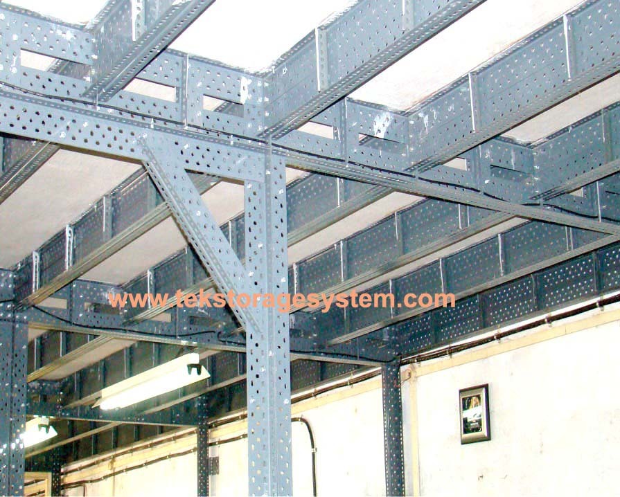 Iron Slotted Angle Mezzanine Floor