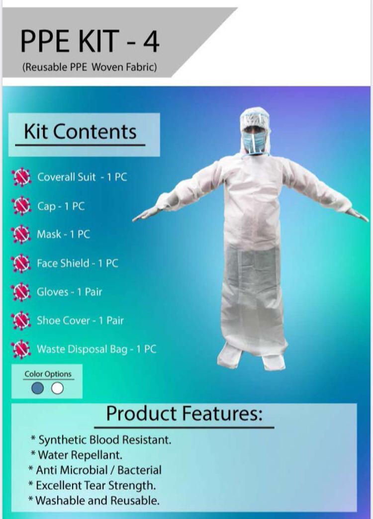 Ppe Kit - Color: White