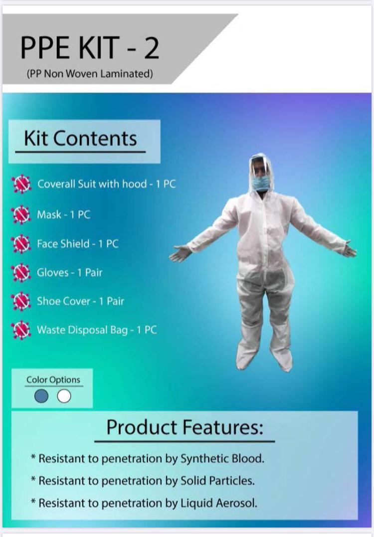 Ppe Kit - Color: White