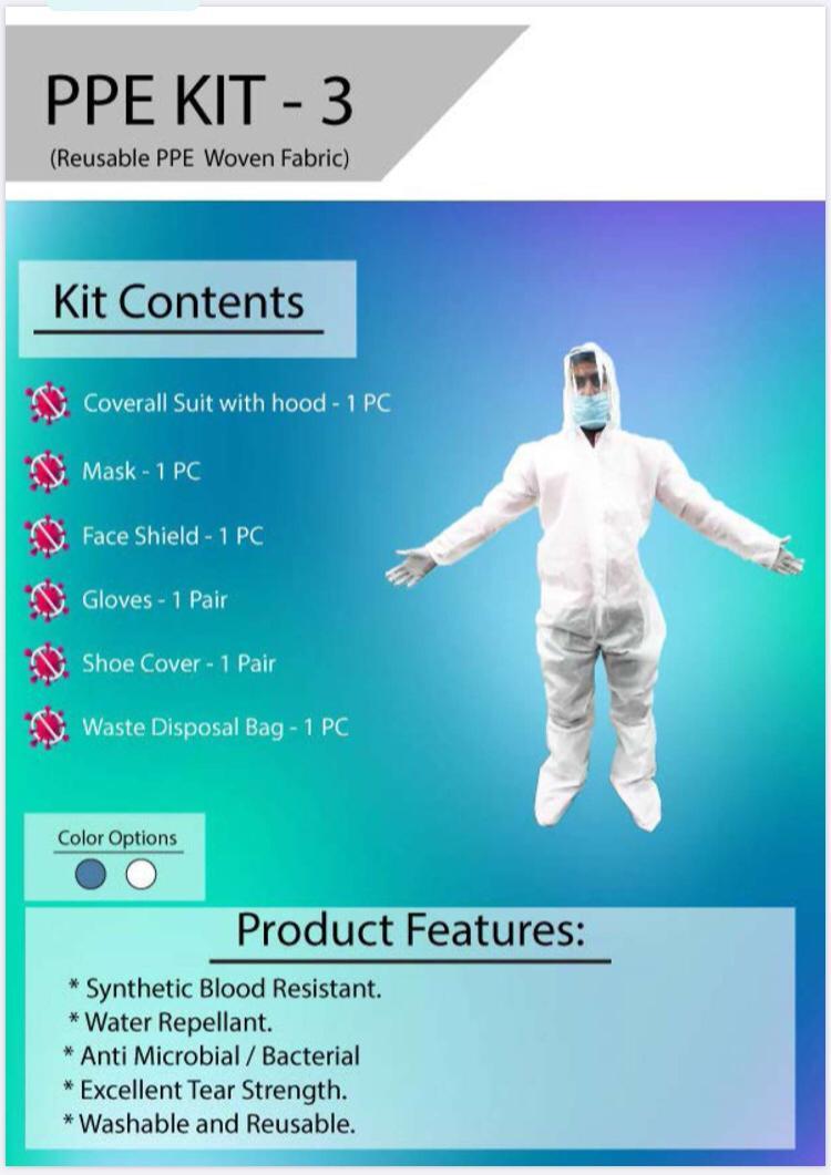 Ppe Kit - Color: White