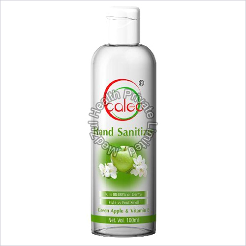Caleo Hand Sanitizer - 100 ml | Anti-Bacterial Formula, Gentle Scent, Leak-Proof Packaging, Suitable for All Ages