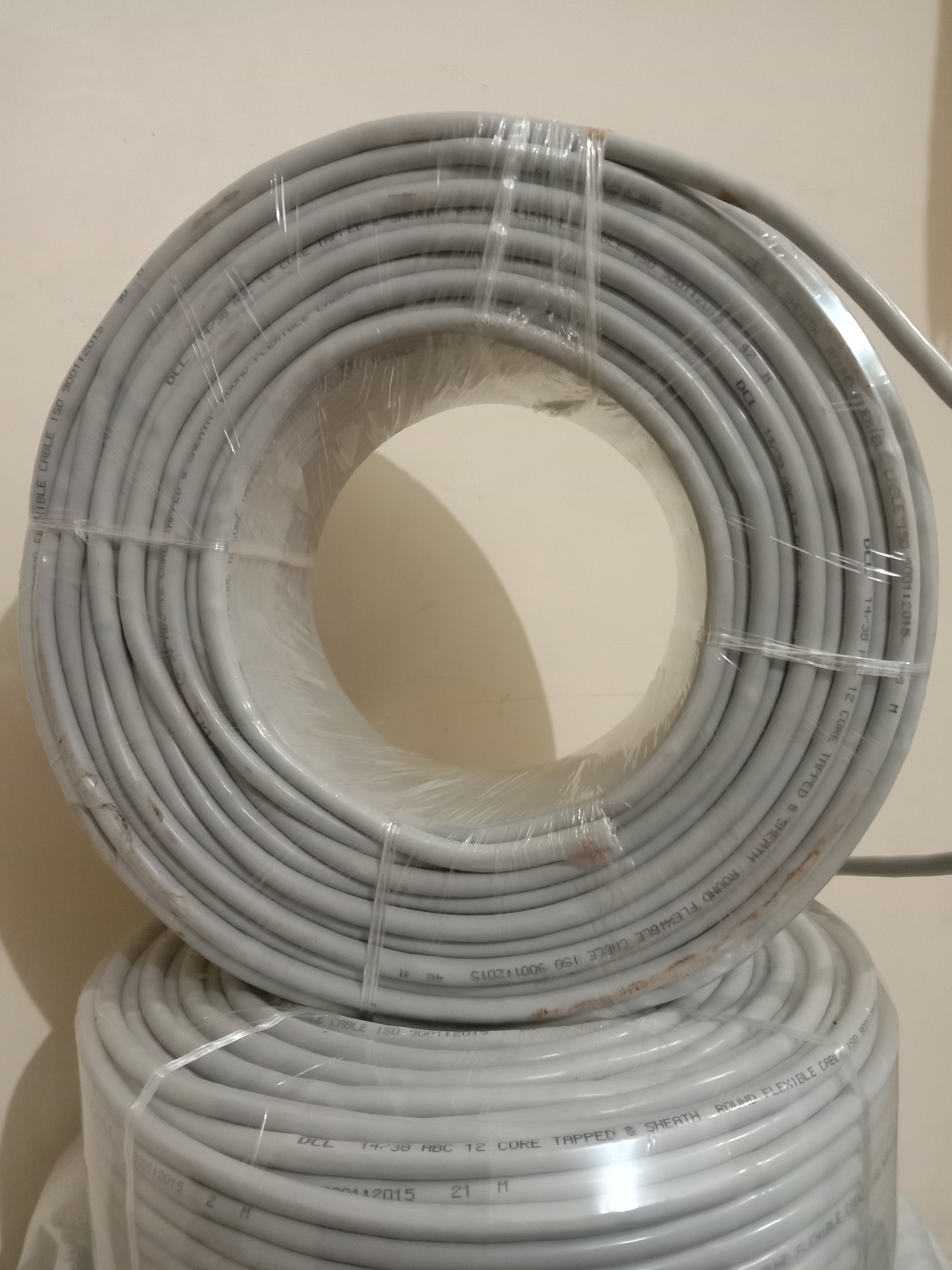 Industrial Cable - Pvc And Copper, 90 Meter Length, Red, Yellow, Black Colors | 420 Voltage Surge, 1 Year Warranty, Reliable Current Flow Solution