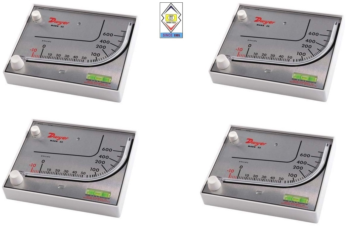 Mark Ii Model 26 Dwyer Manometer Range 0-7 Inches Wc Accuracy: +-3% Fs %