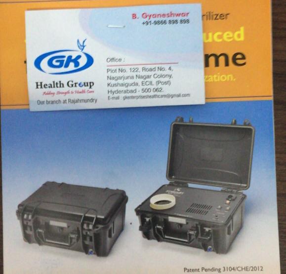 Fumigation Machine Dimension(l*w*h): 14-1/4 Inchesx11-1/2inchesx6-1/2inchesw Inch (In)