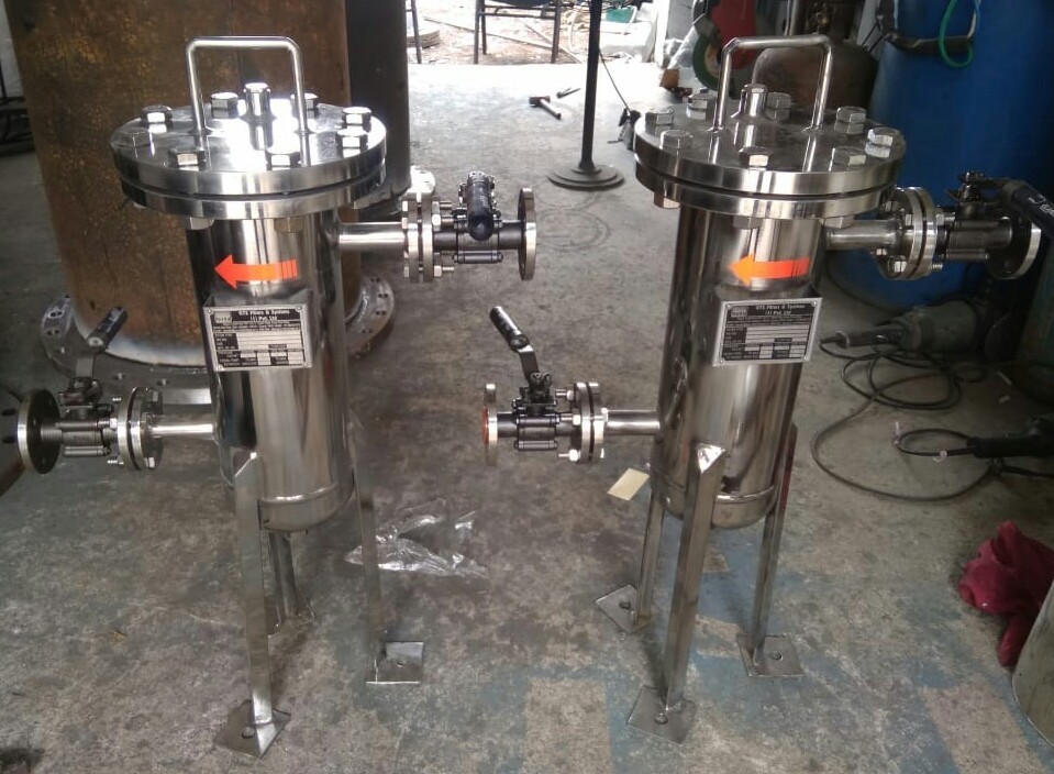 Ms Single Basket Filter - Material: Cs